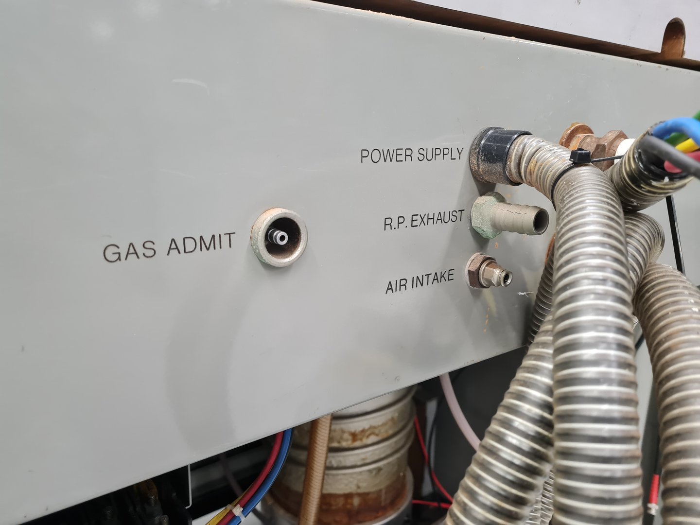 Used Edwards Edwards E480 Vacuum Thermal Evaporator Coating System Lab