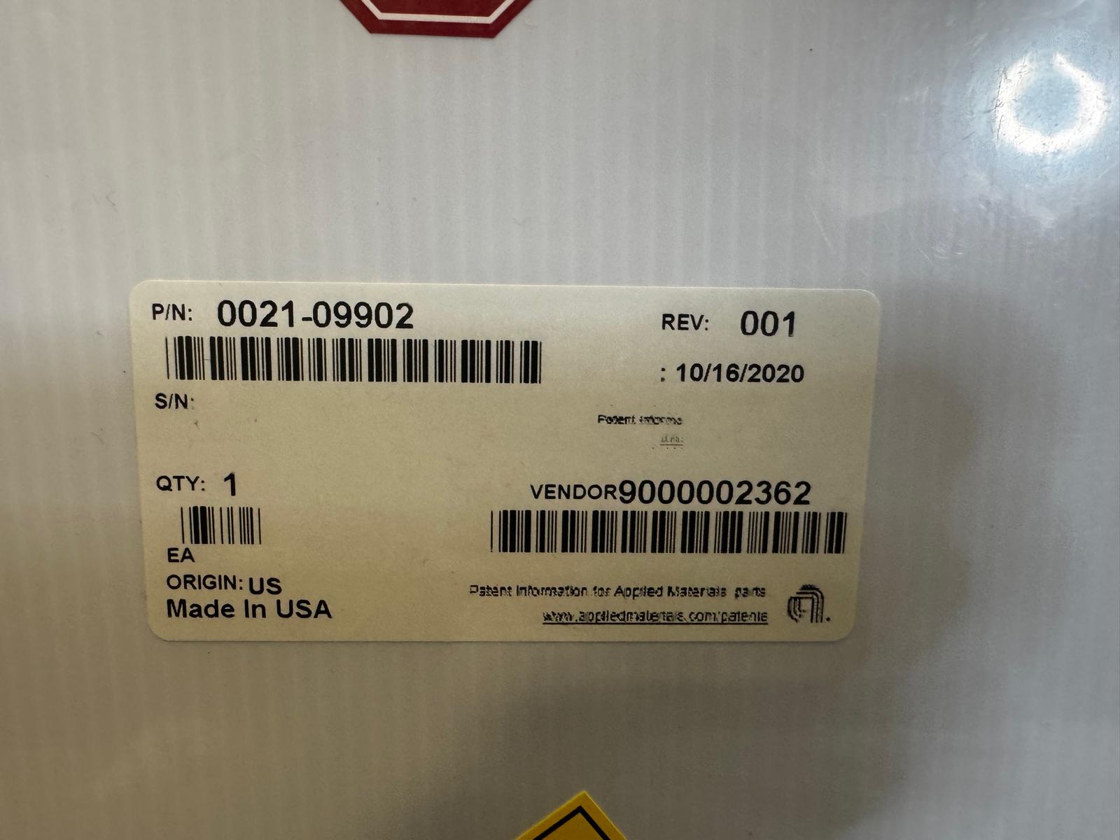 Applied Materials AMAT 0021-09902 GASKET,THERMAL ESC,WEB CFO