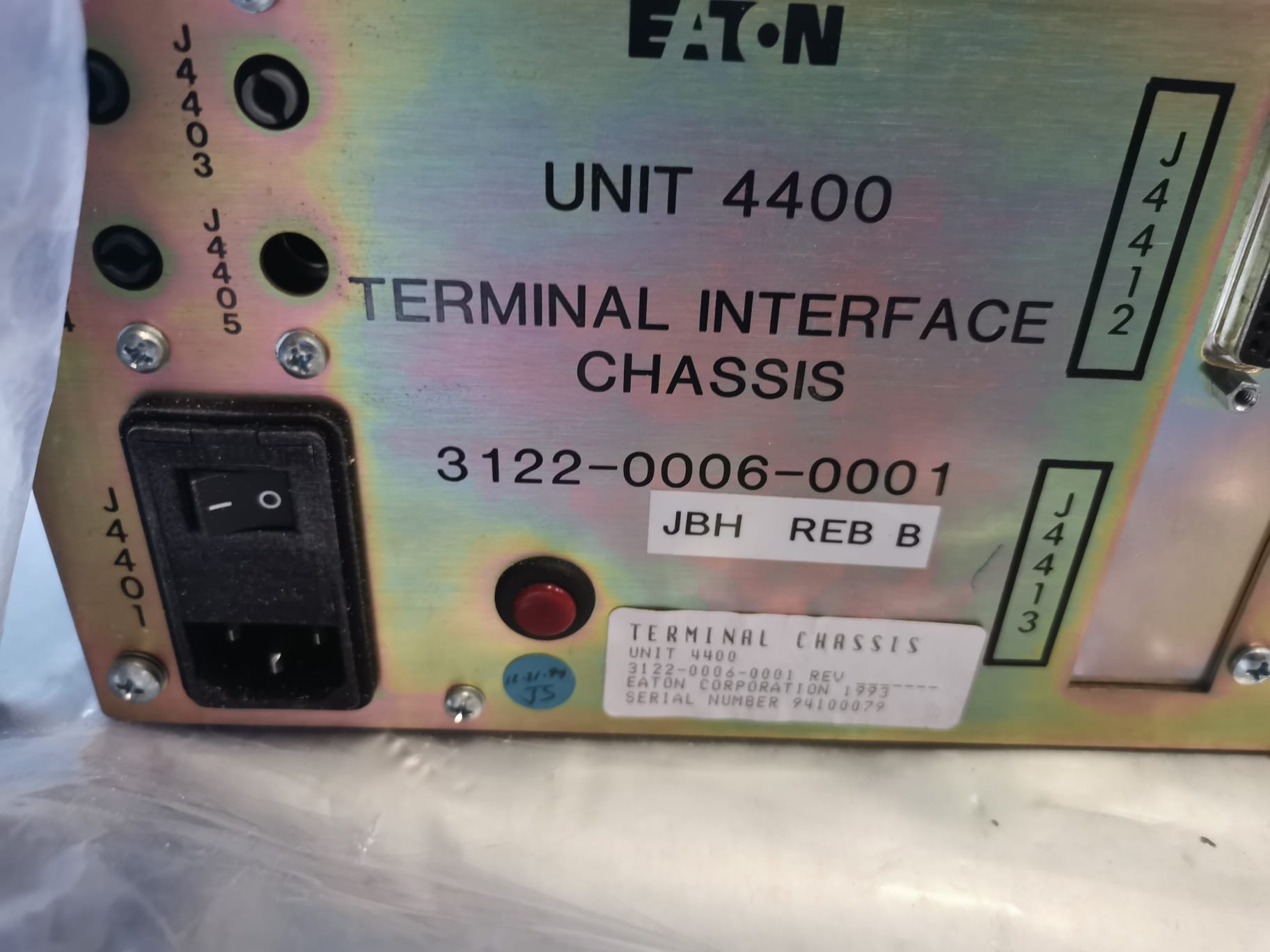 Used Eaton Nova 6200AV Terminal Interface Chassis