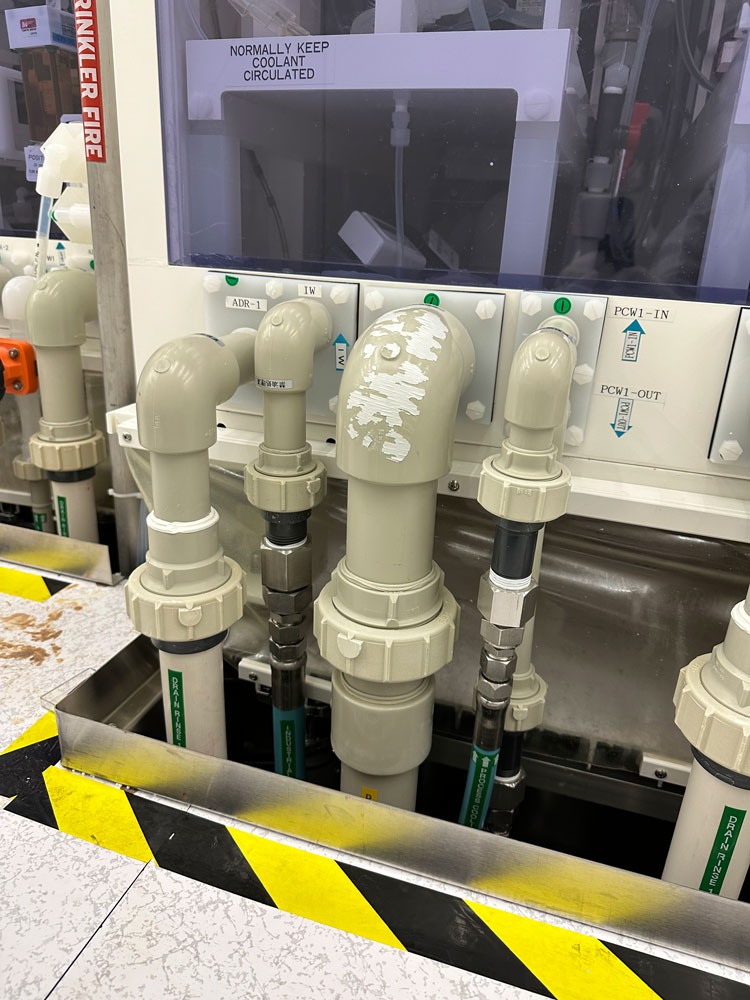 Used DNS Dainippon Screen WS-820L Wet Station