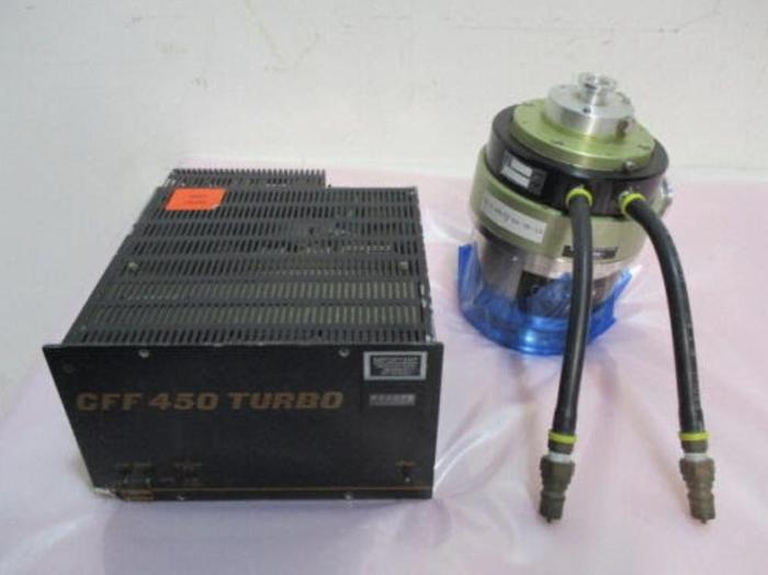 Used Alcatel-Annecy 5150 CP, Turbo Vacuum Pump w/ CFF 450 Turbo Controller