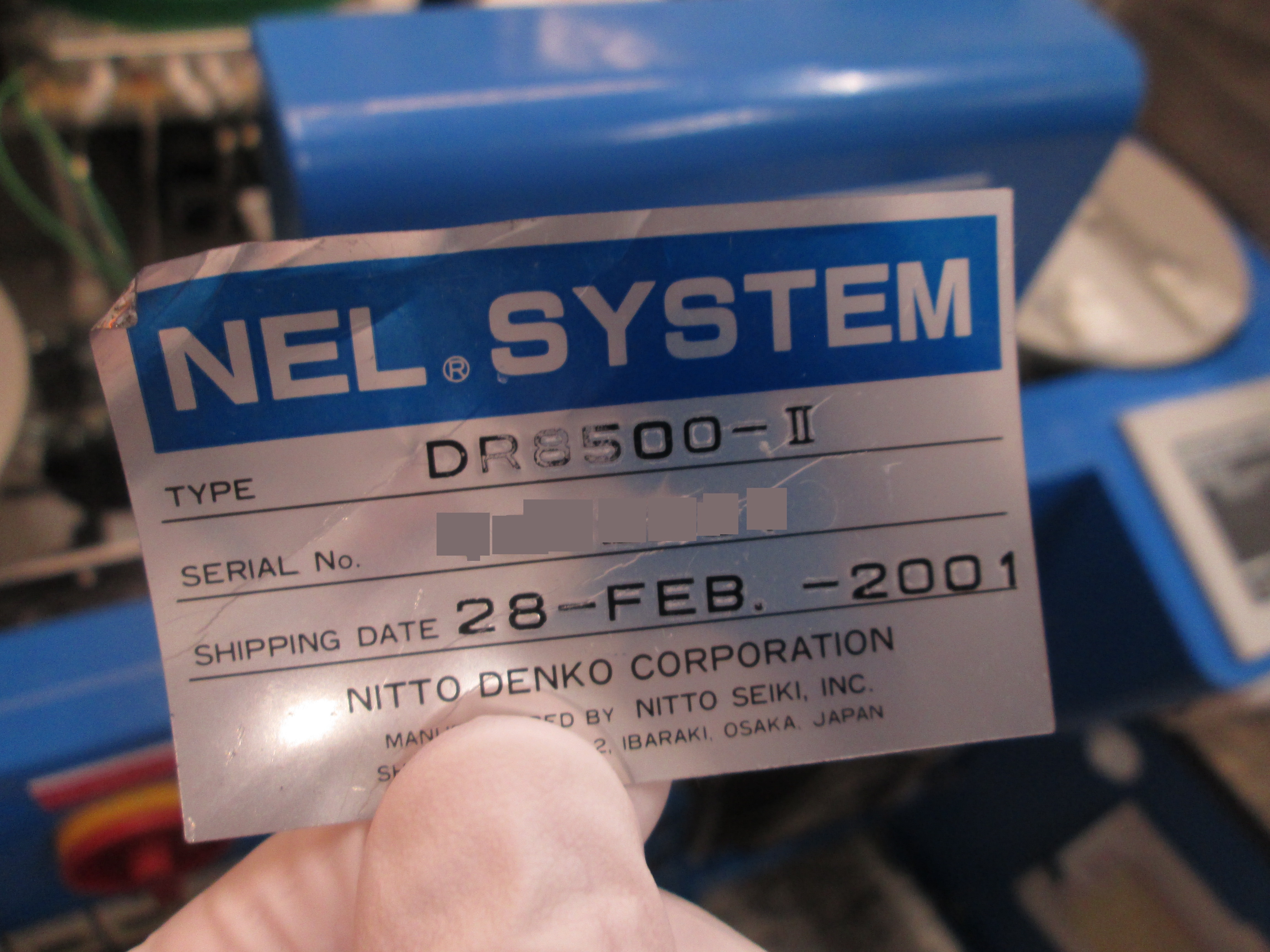 Used 2001 Nitto Denko PFM5