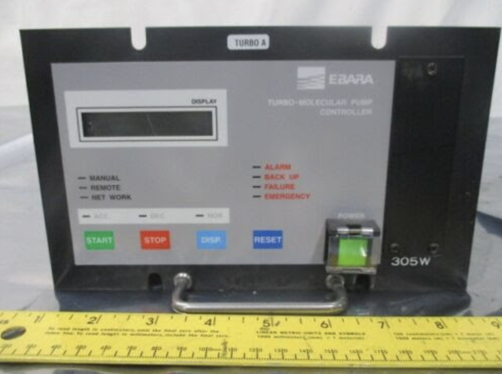 Used Ebara 305W Turbomolecular Pump Controller 305, 105890