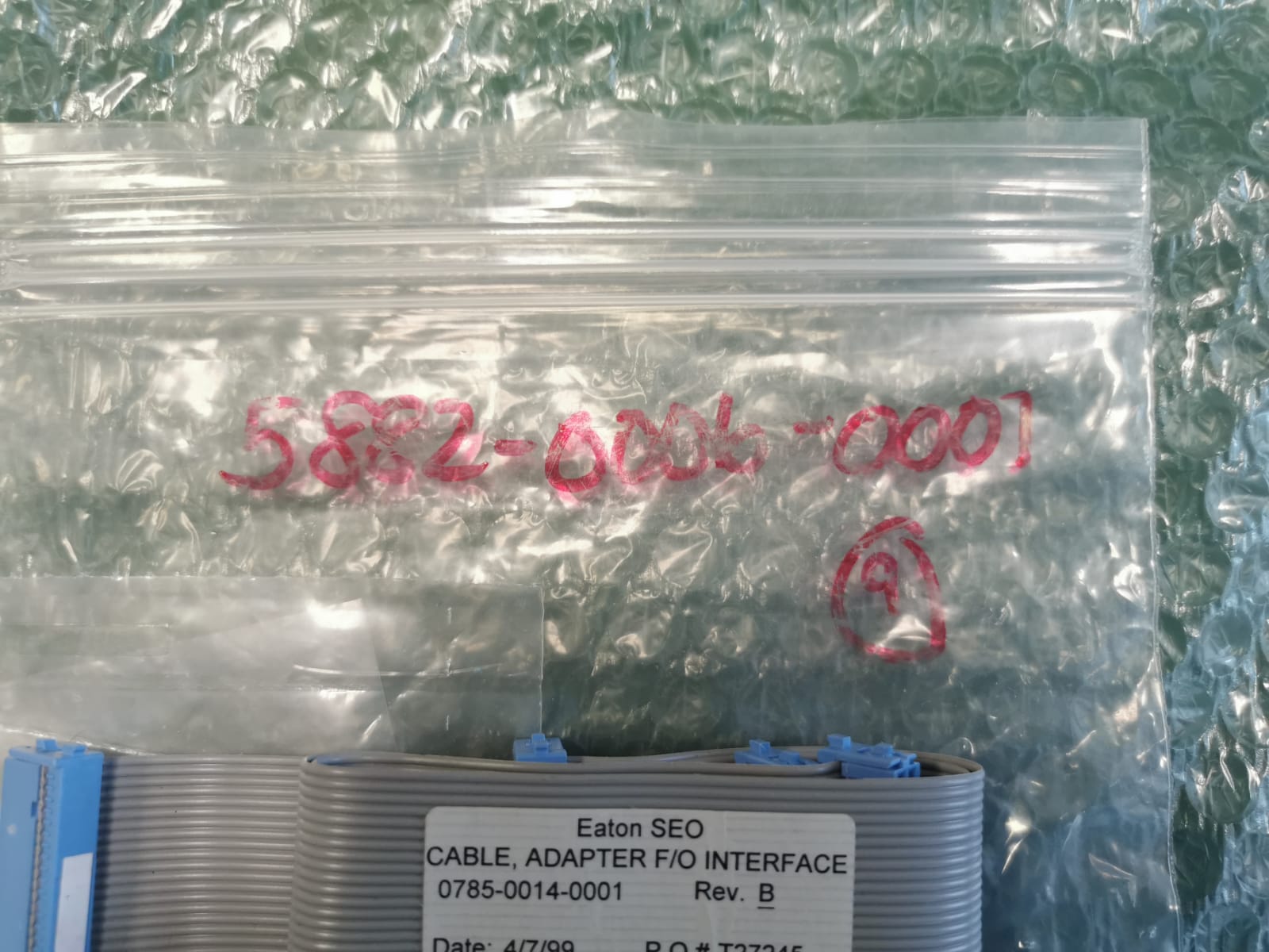 Used Eaton Nova 6200AV 5882-0006-0001 cable adapter