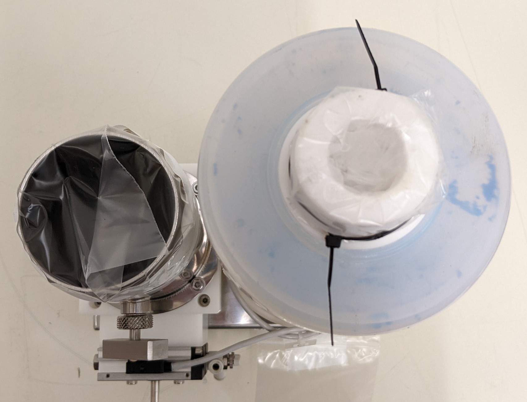 Used TEL Act 8 Part Dev 3-3 Exhaust Duct/Auto Damper/Manual Damper/Mist Trap Assembly