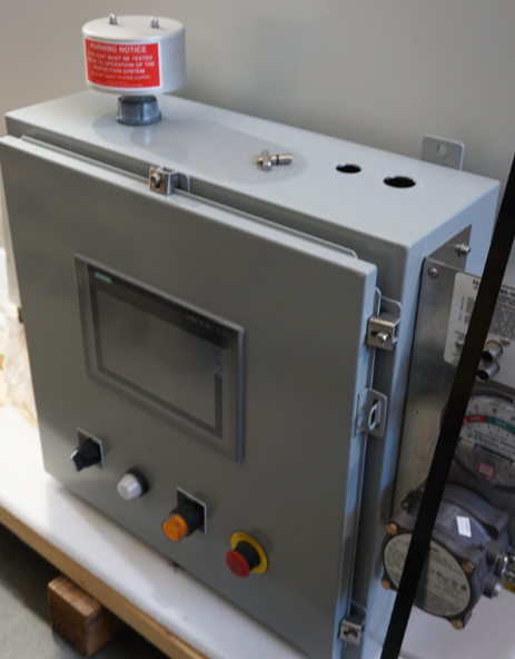 Used 2014 PRIMIX Corp. FILMIX 80 Thin-Film Spin System high-Speed Mixer, Buhler FILMIX 80-50 Control Panel