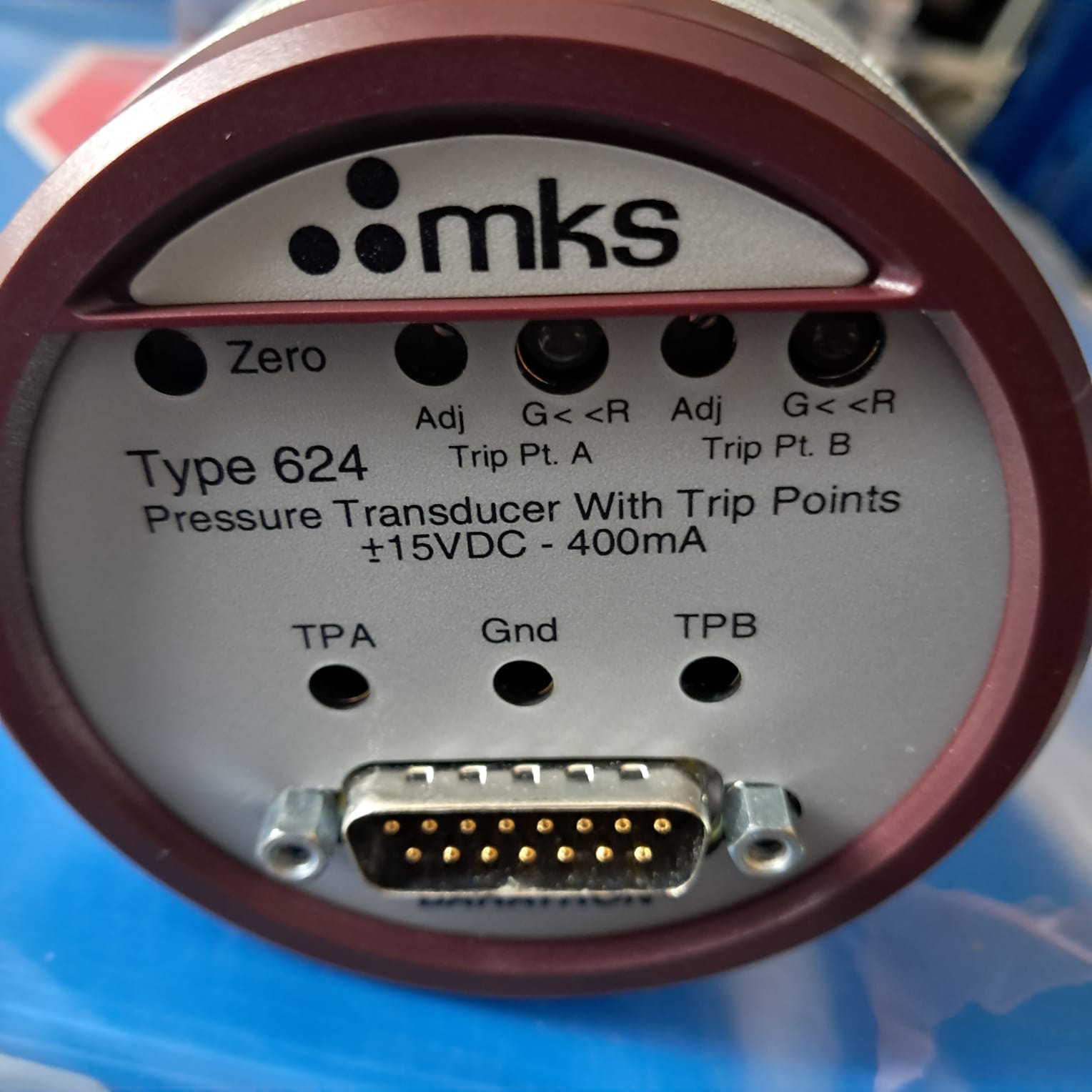 Applied Materials AMAT 1350-01110 MKS BARATRON CAOACITANCE MANOMETER TYPE 624