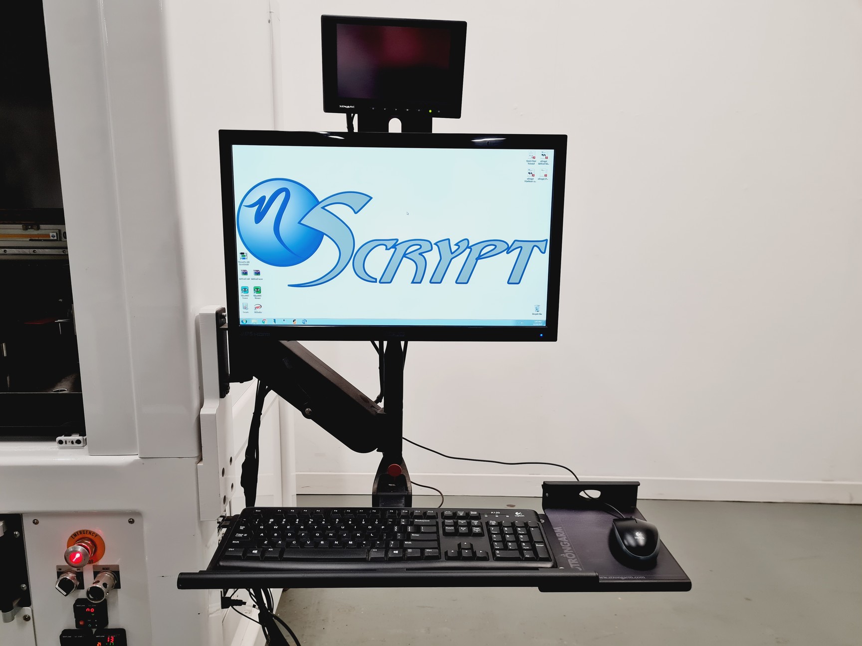 Used 2014 NScrypt 3Dn-300 FiT Direct Digital Manufacturing System w/ PC & Accessories Lab