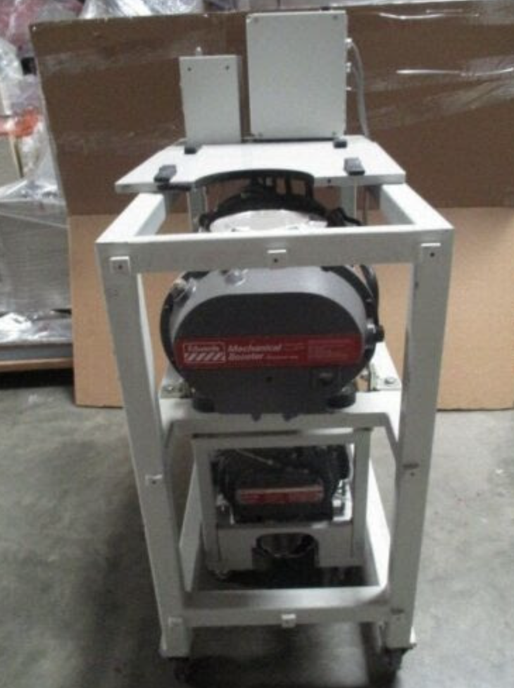 Used BOC Edwards QDP80 Dry Pump Assy w/ EH 1200 Mechanical Booster, Novellus, 450886