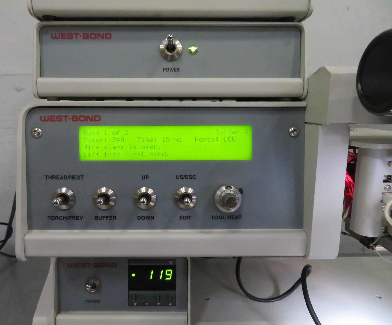 Used Westbond 7730E High Frequency Manual Gold Ball Wire Bonder