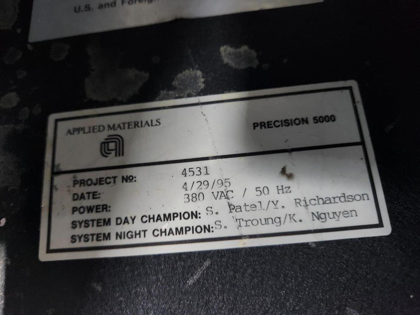 Used 1995 AMAT P5000