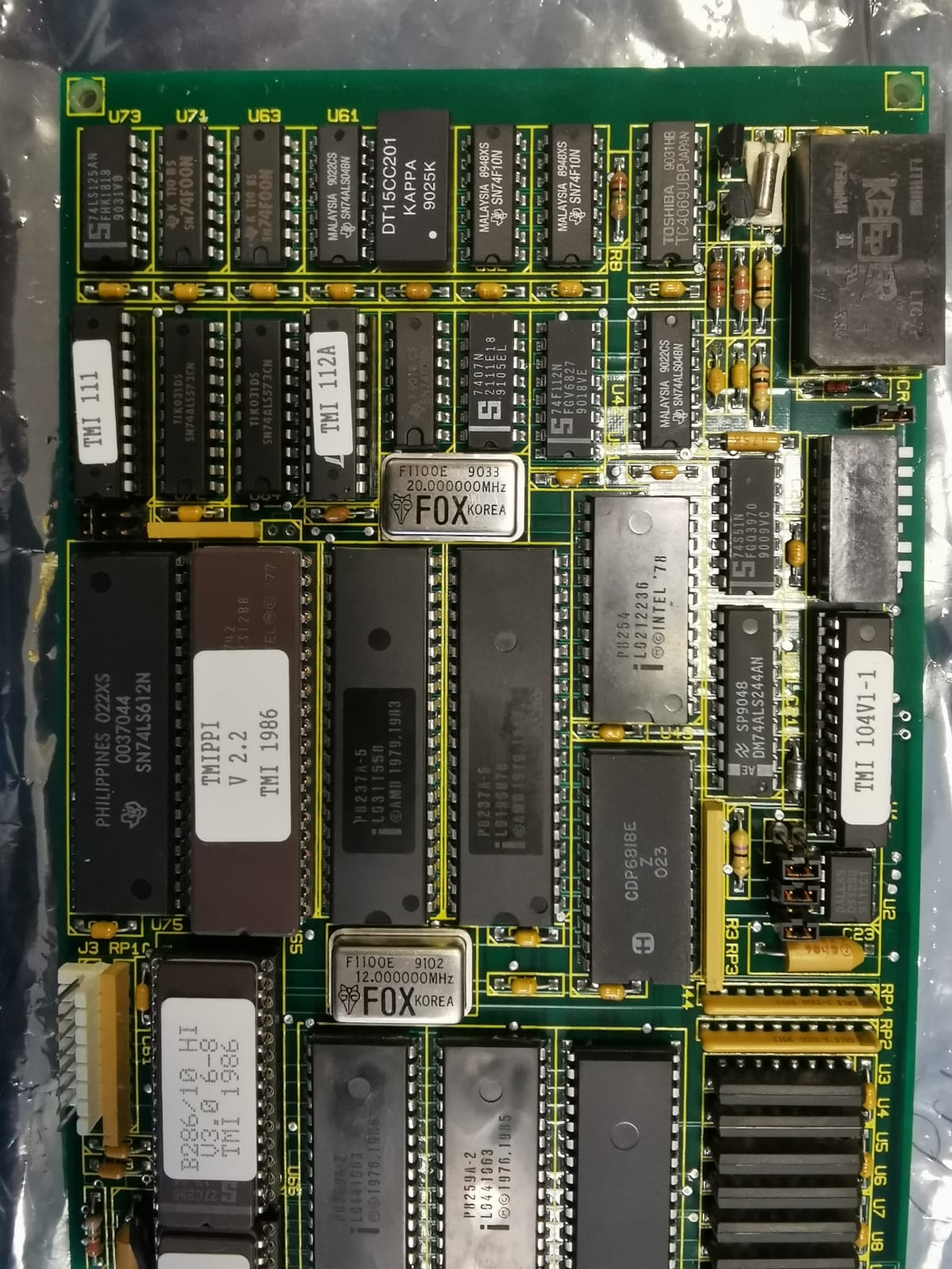 Used Eaton Nova 6200AV B286-1 pcb 28113-454-9127