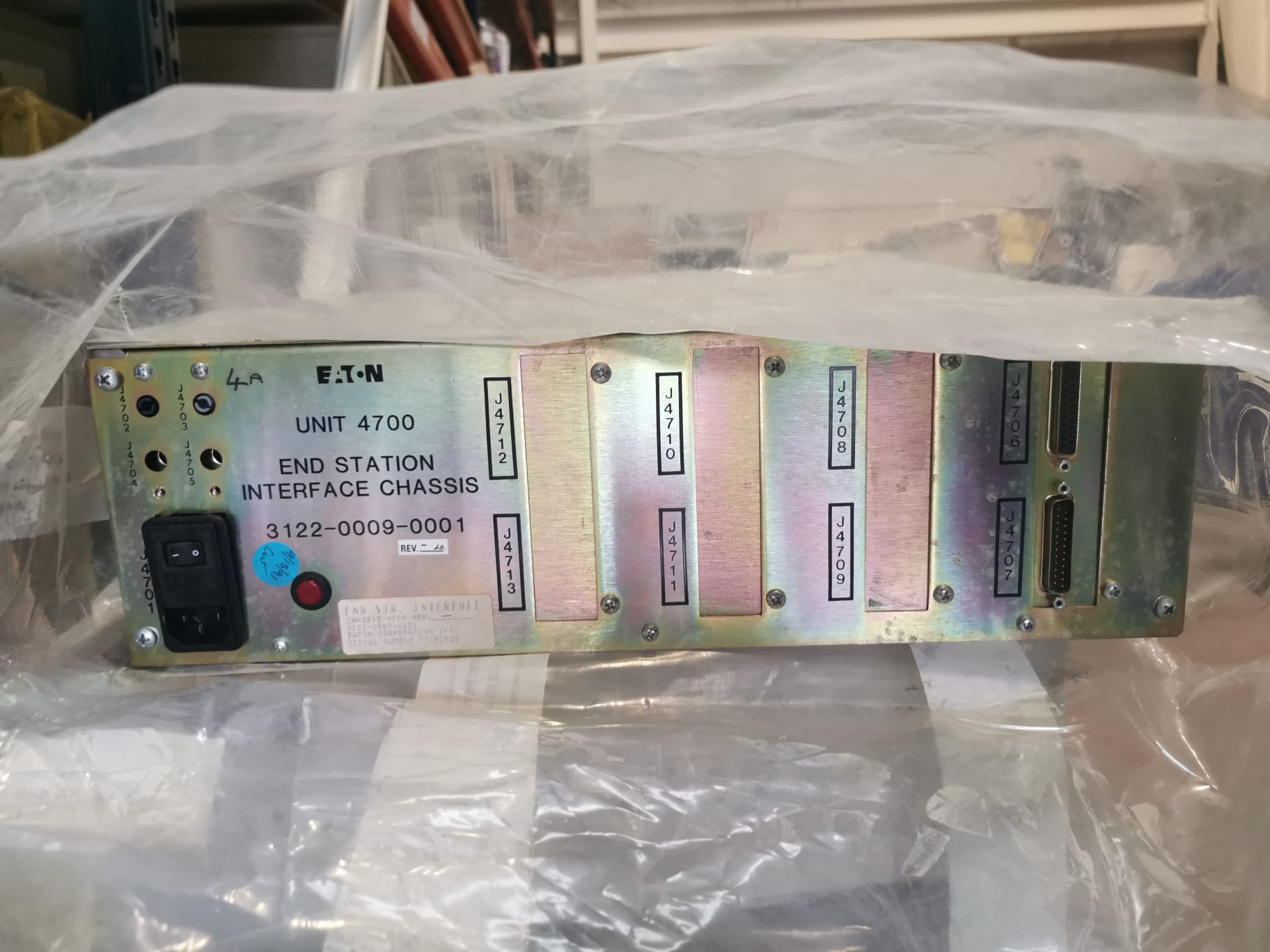 Used Eaton Nova 6200AV Unit 4700 End Station interface chassis 3122.0009.0001