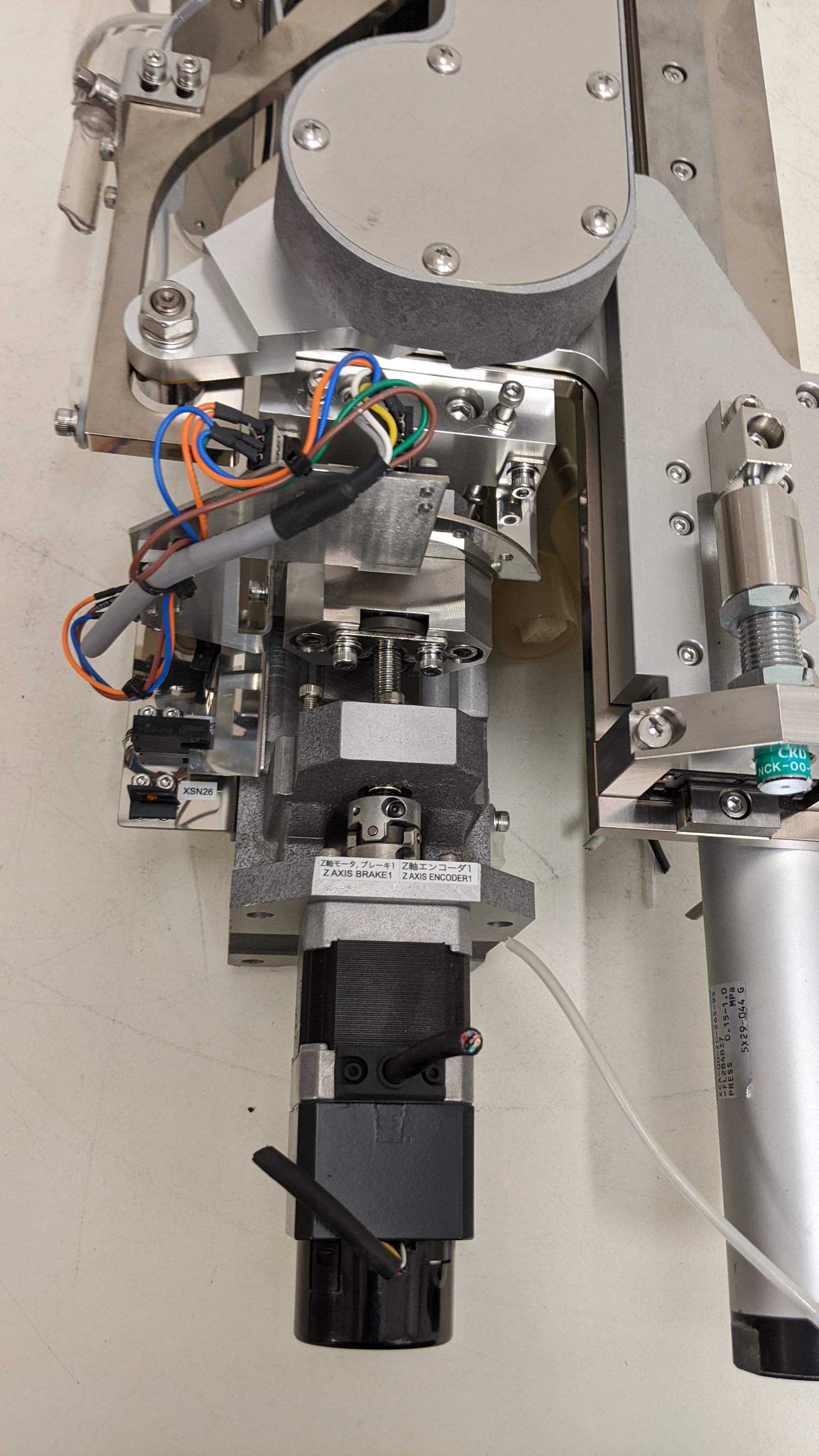 Used SCREEN CKD Brush Cylinder assembly