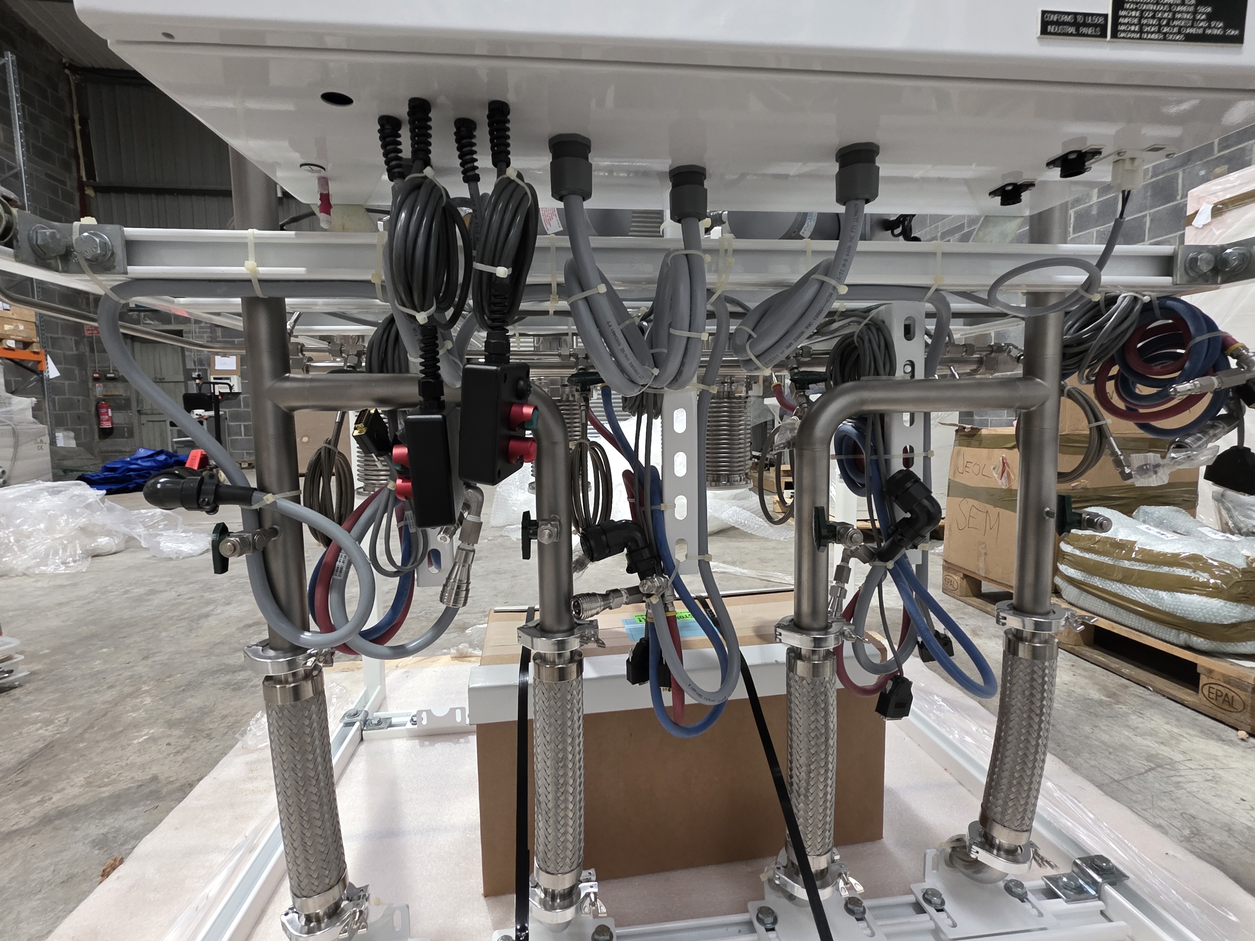 2015 Ebara OXT-14 Modular Pump Rack System – 4-Channel Automated Foreline Skid, New