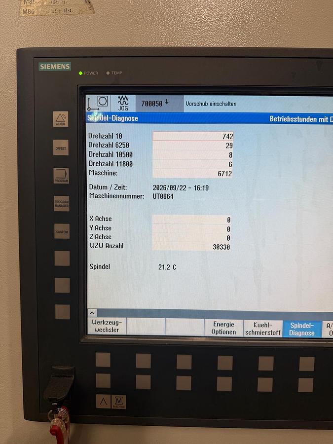 Gebraucht Universal Bearbeitungszentrum Spinner U5-1520