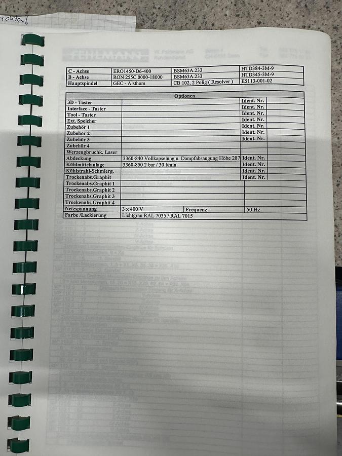 Gebraucht Fehlmann Picomax 60 CNC