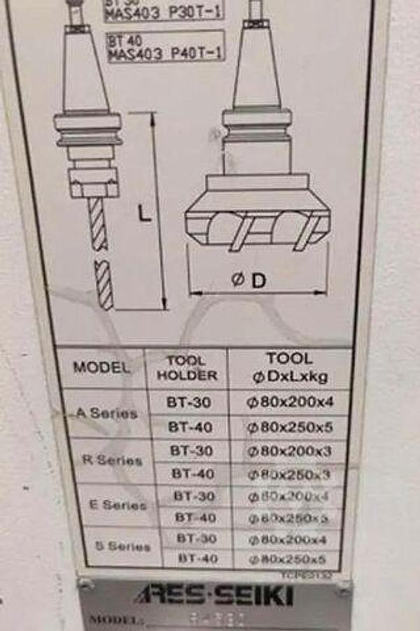 Gebraucht Vertikales Bearbeitungszentrum Ares Seiki R 4530