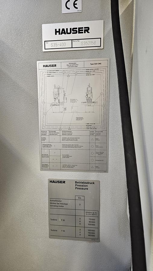 Gebraucht Koordinatenschleifmaschine Hauser S35-400