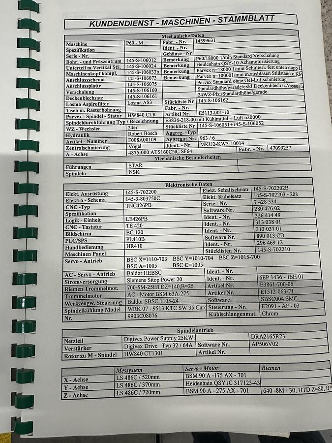 Gebraucht Fehlmann Picomax 60 CNC