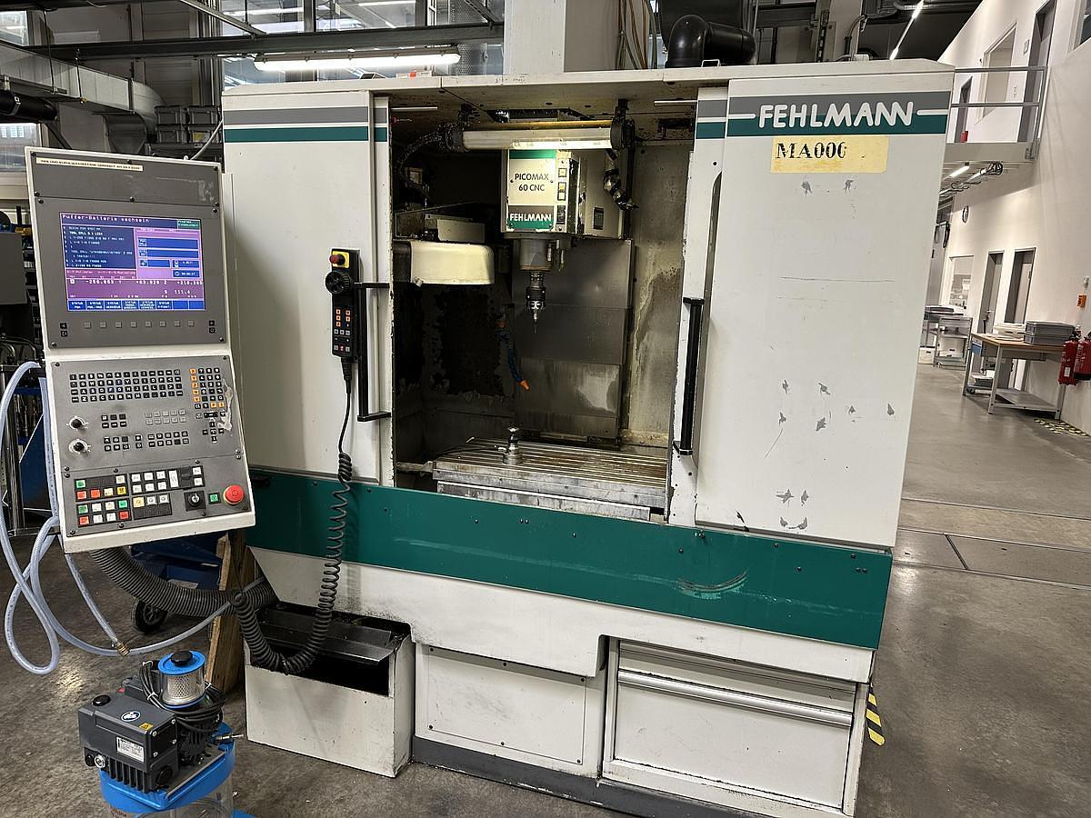 Used Vertikales Bearbeitungszentrum Fehlmann Picomax 60 CNC