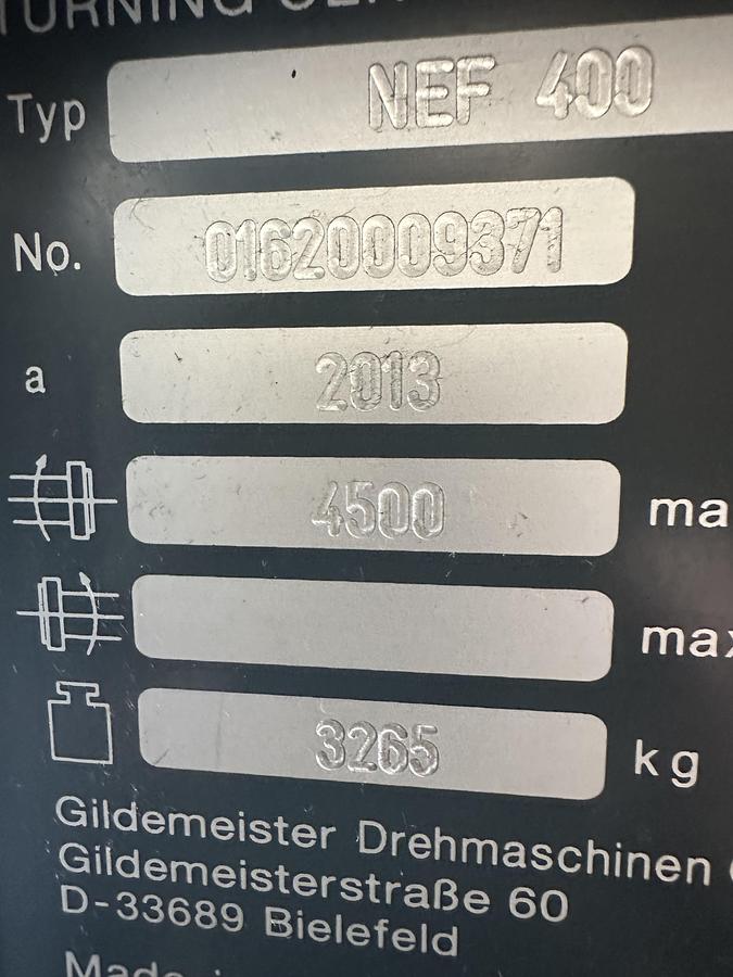 Gebraucht DMG, Gildemeister, Mori NEF 400 V3