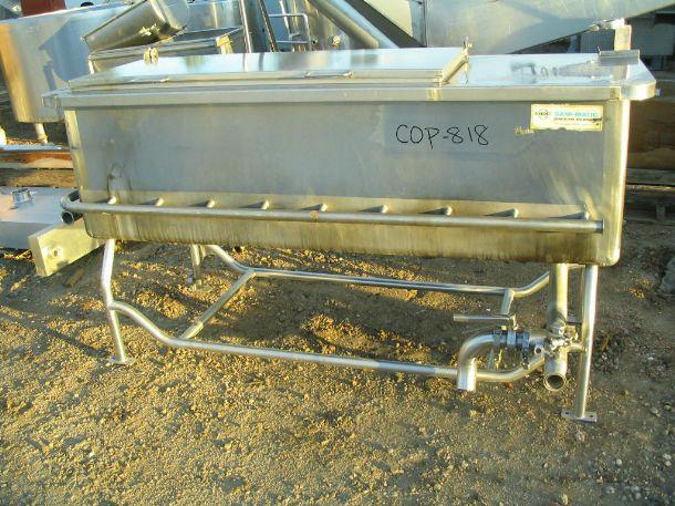 Usado 150 GALLON COP TANK.  SANI-MATIC