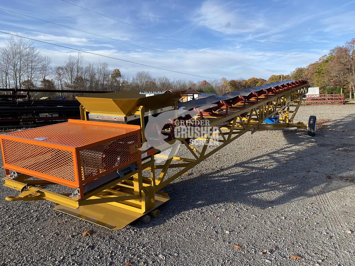 GCS 60' PIT PORTABLE RADIAL STACKING CONVEYOR