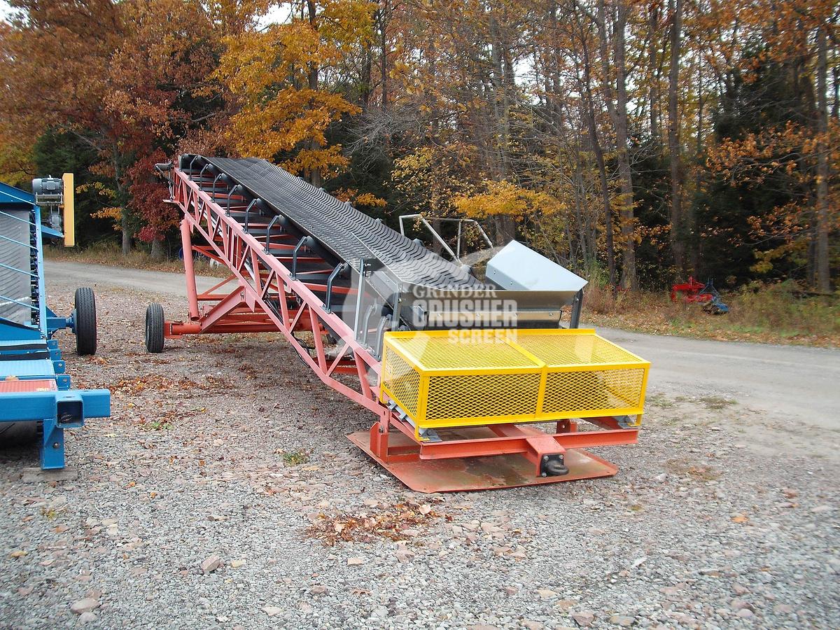 GCS 40' PIT PORTABLE RADIAL STACKING CONVEYOR