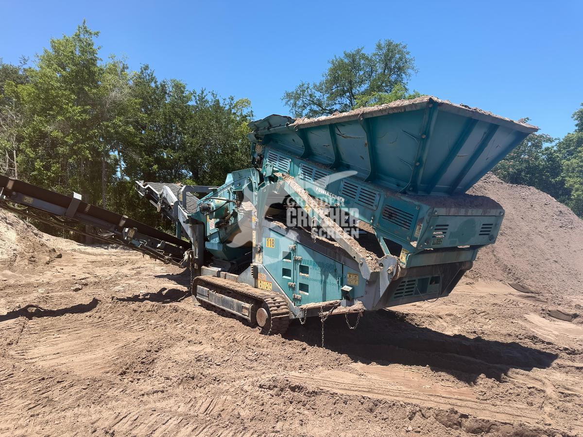 Used 2016 POWERSCREEN WARRIOR 600