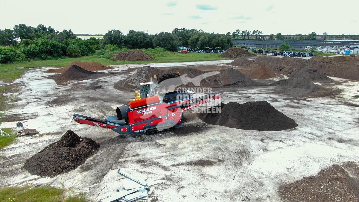 NEW SCREEN USA TRACK MOUNTED TROMMEL SCREEN TROM 512