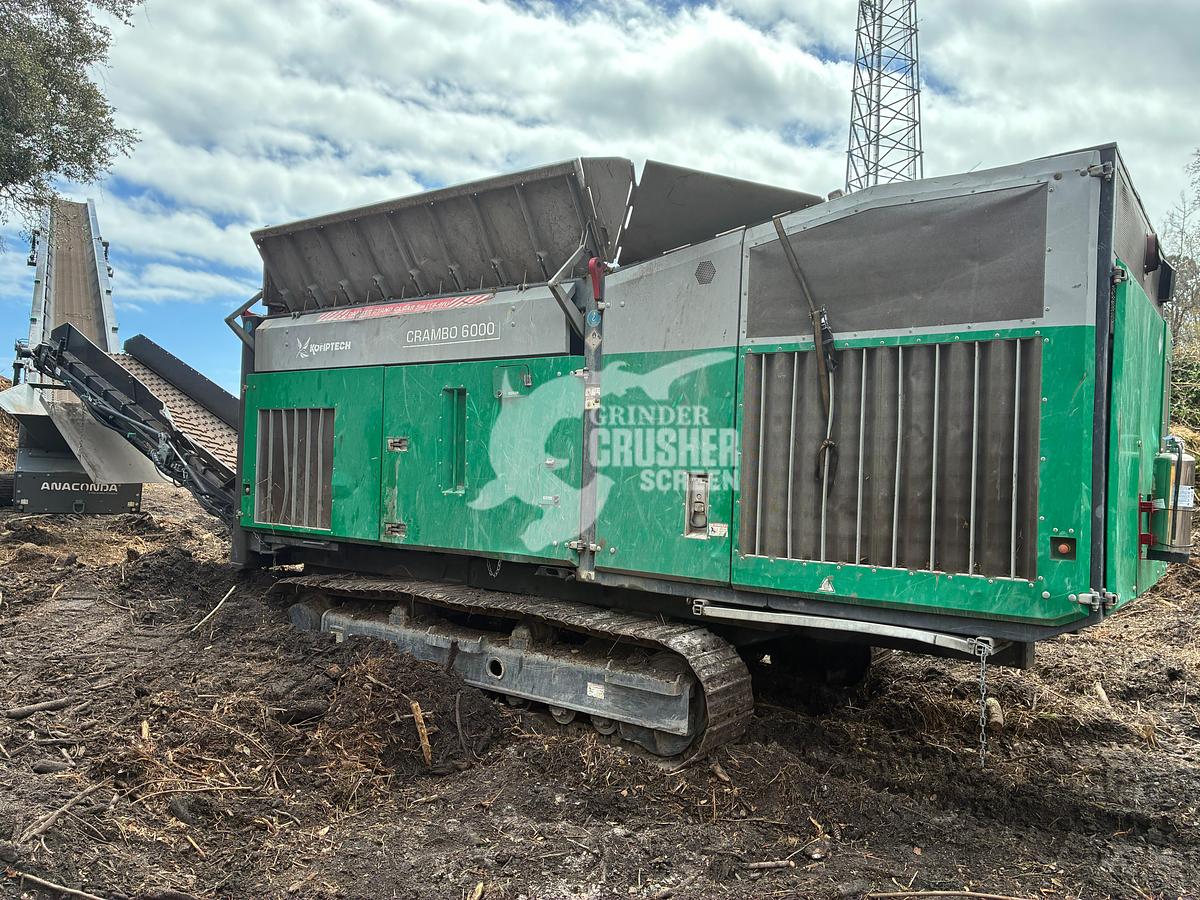 Used 2017 KOMPTECH CRAMBO 6000