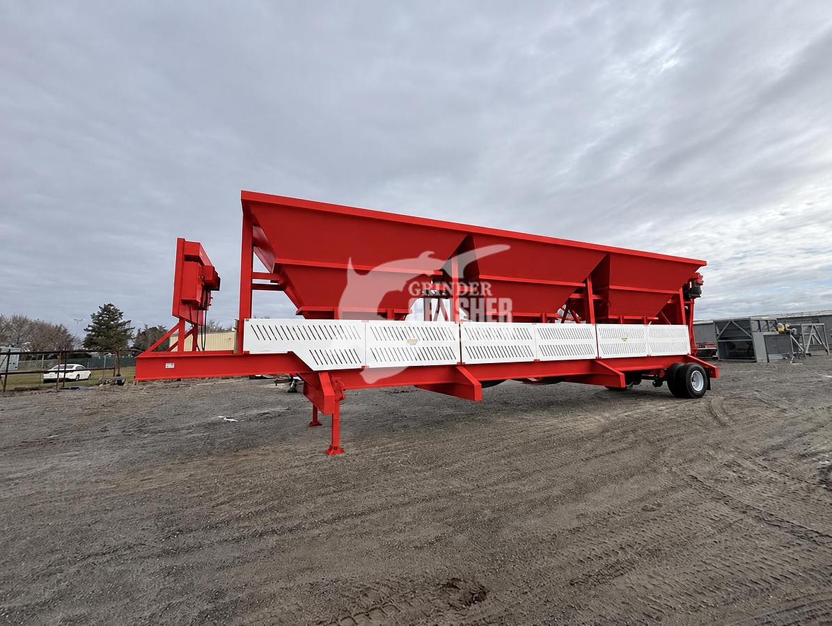 Used NEW ROCK SYSTEMS 108-3P PORTABLE BIN BLENDING HOPPER