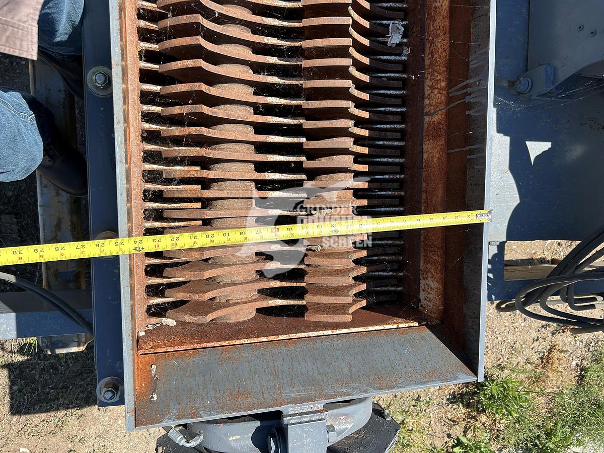 Used Custom Built 2 Shaft Shredder