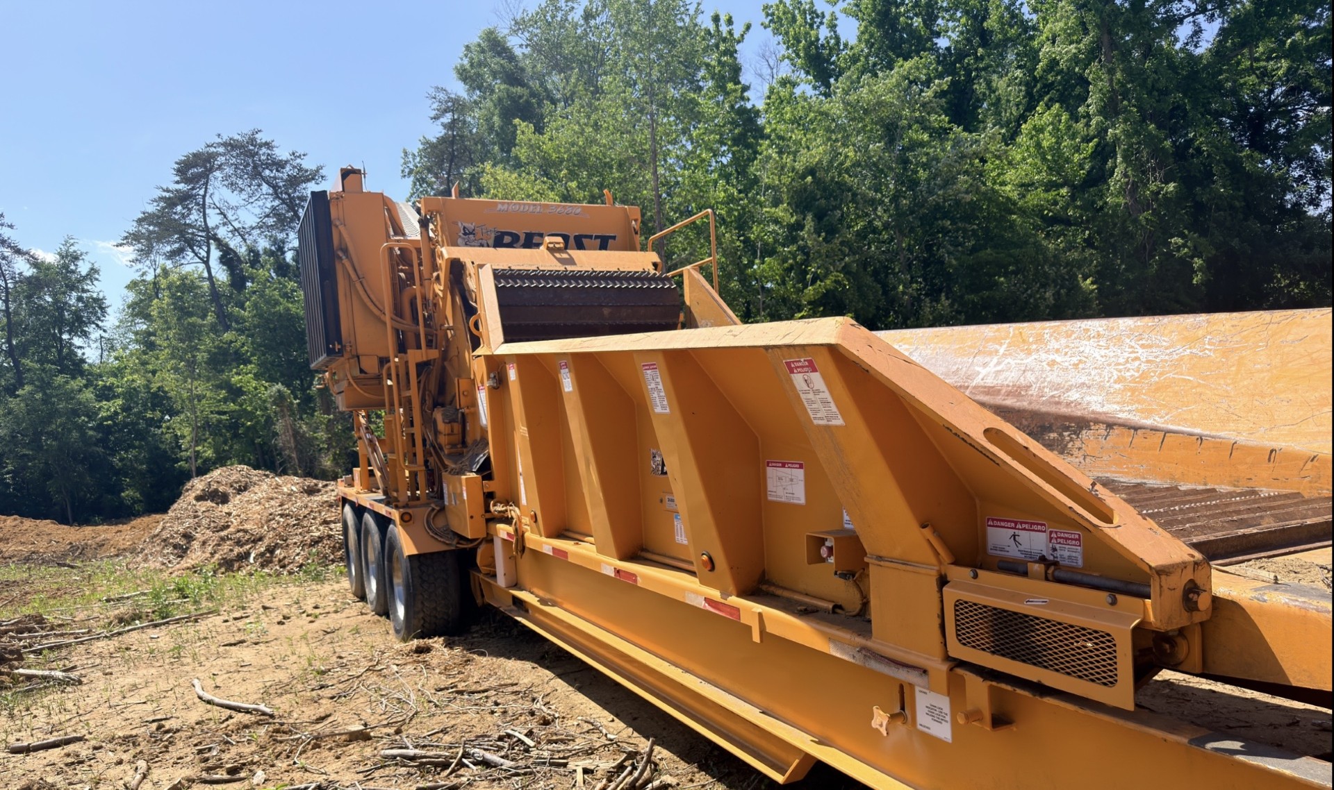 Used 2012 BANDIT BEAST 3680 RECYCLER