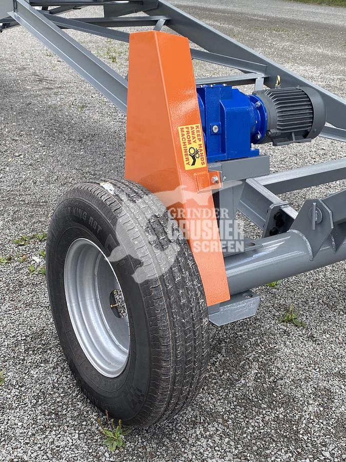 GCS 30' PIT PORTABLE RADIAL STACKING CONVEYOR