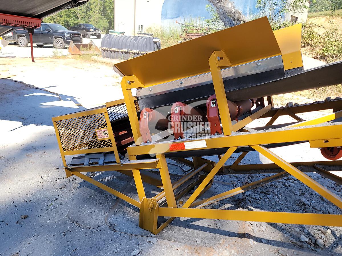GCS 40' PORTABLE RADIAL STACKING CONVEYOR