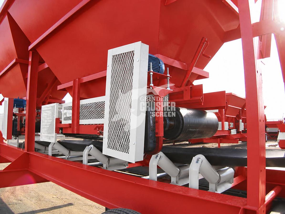 Used NEW ROCK SYSTEMS 108-4P PORTABLE 4 BIN BLENDING HOPPER