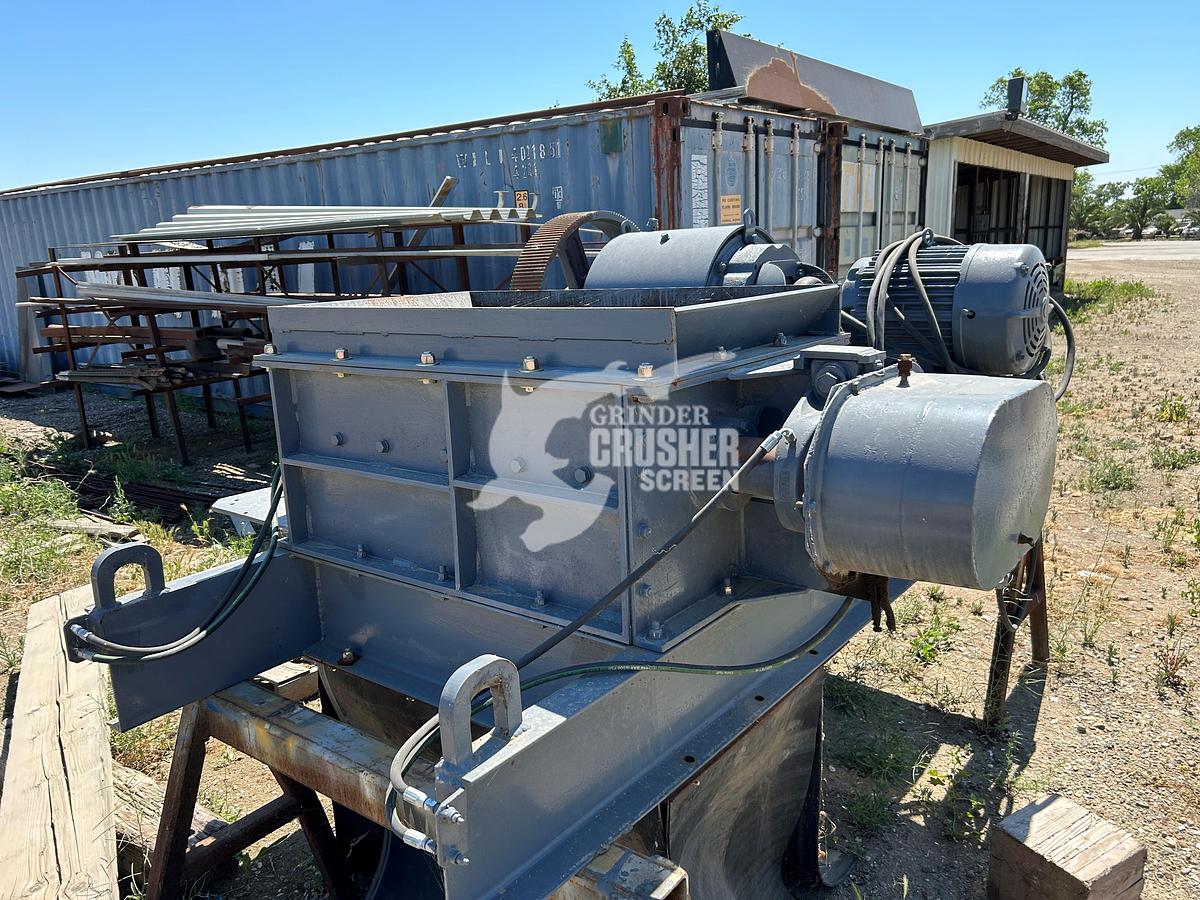 Used Custom Built 2 Shaft Shredder