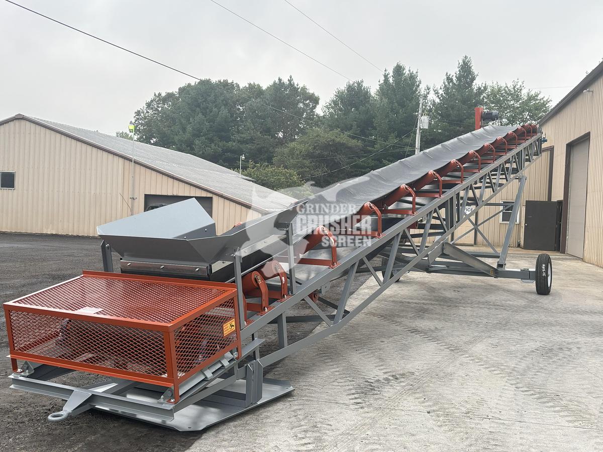 GCS 50' PORTABLE RADIAL STACKING CONVEYOR