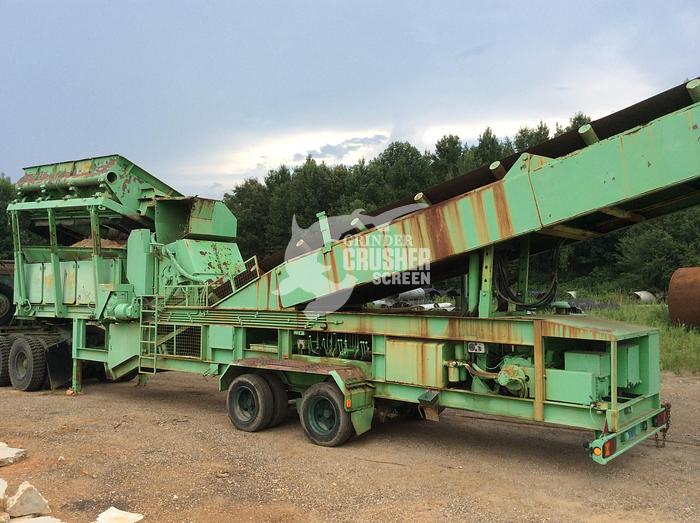 Used 1990 UMWELTSCHUTZ NORD MAULWURF 5 - SHAKER SCREEN