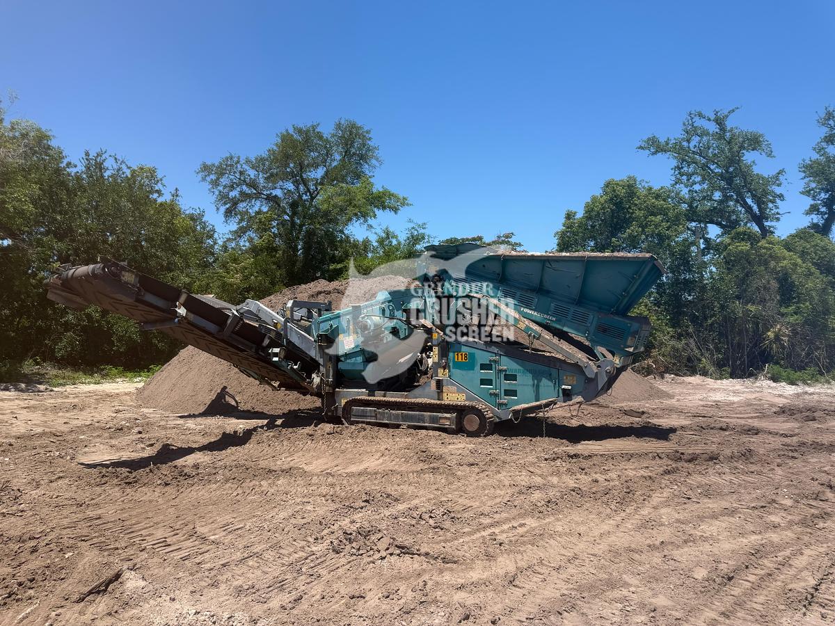 Used 2016 POWERSCREEN WARRIOR 600
