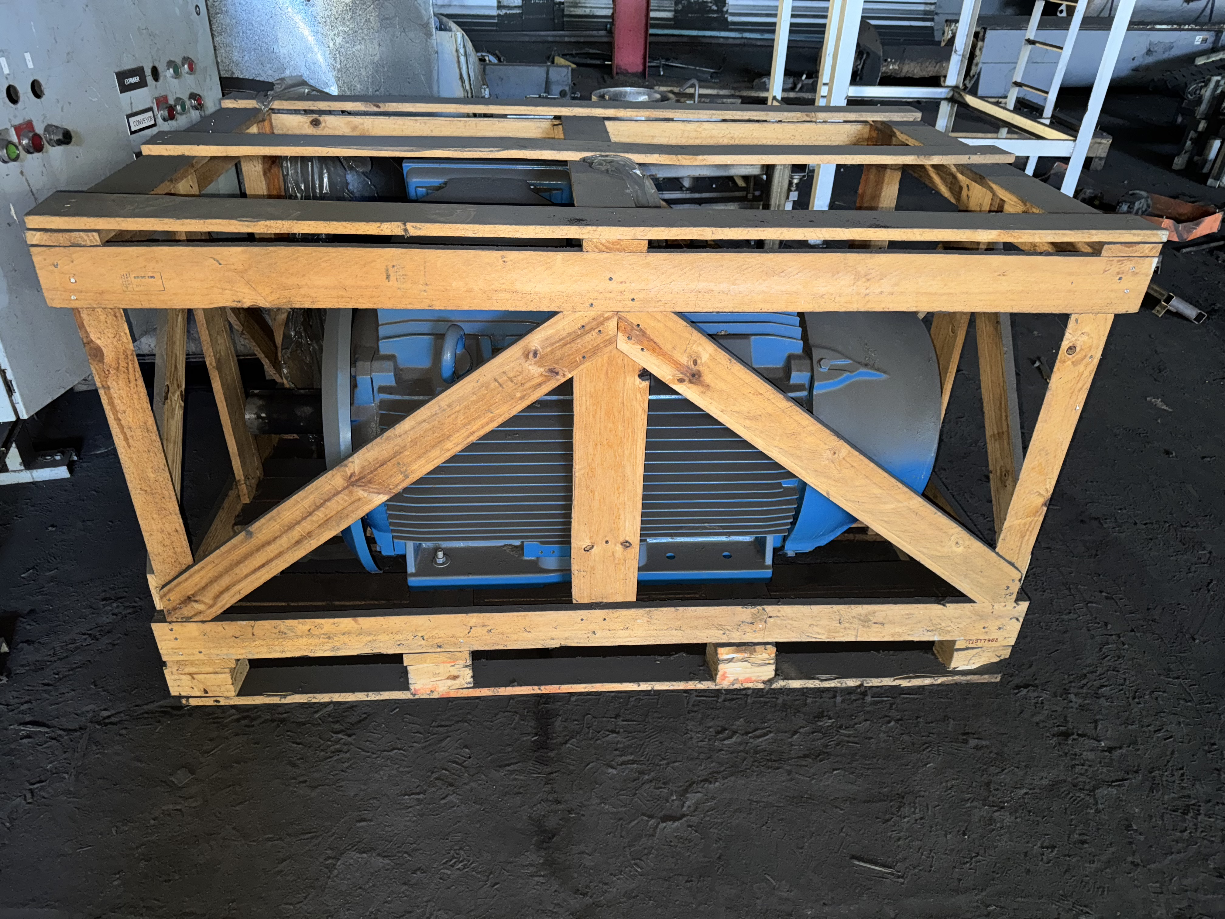 Used 2019 WEG W22 3-PHASE ELECTRIC MOTOR