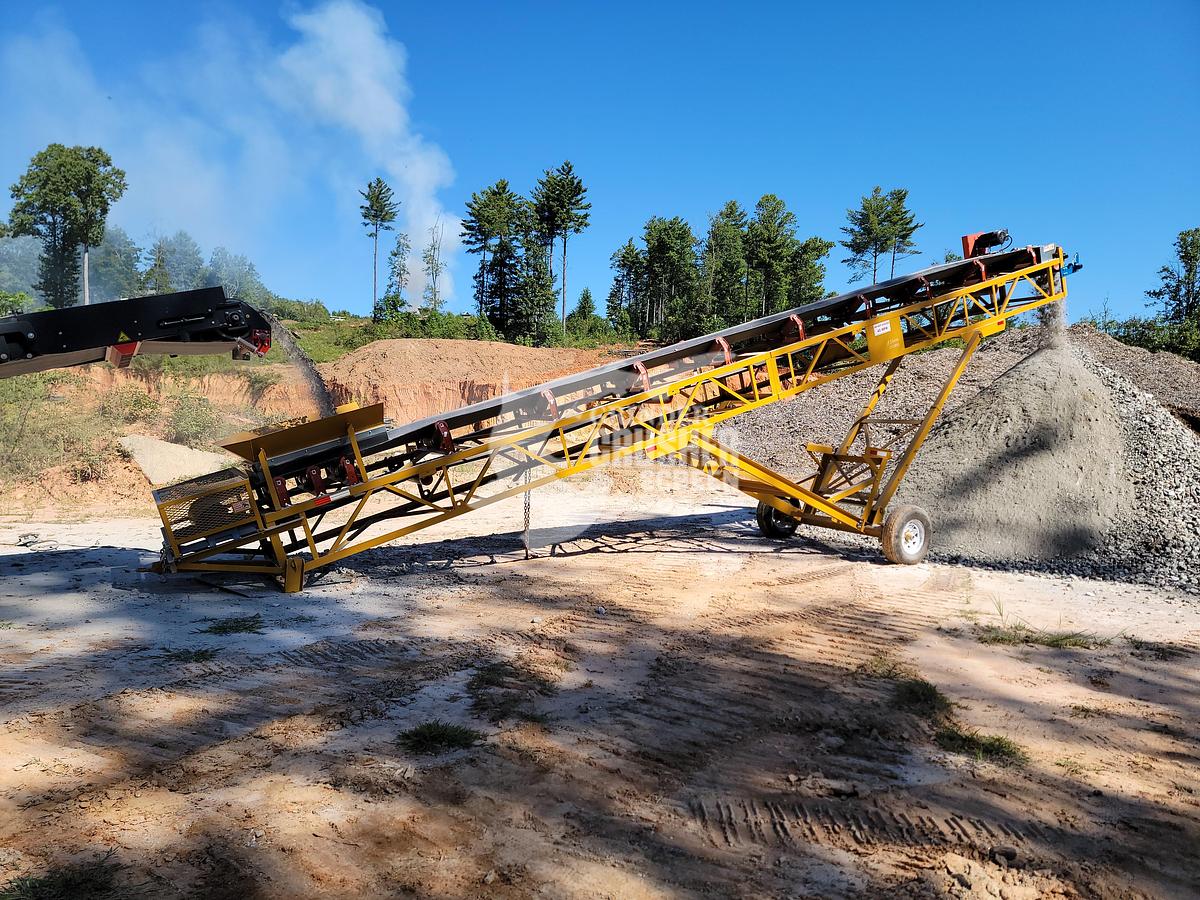 GCS 40' PORTABLE RADIAL STACKING CONVEYOR