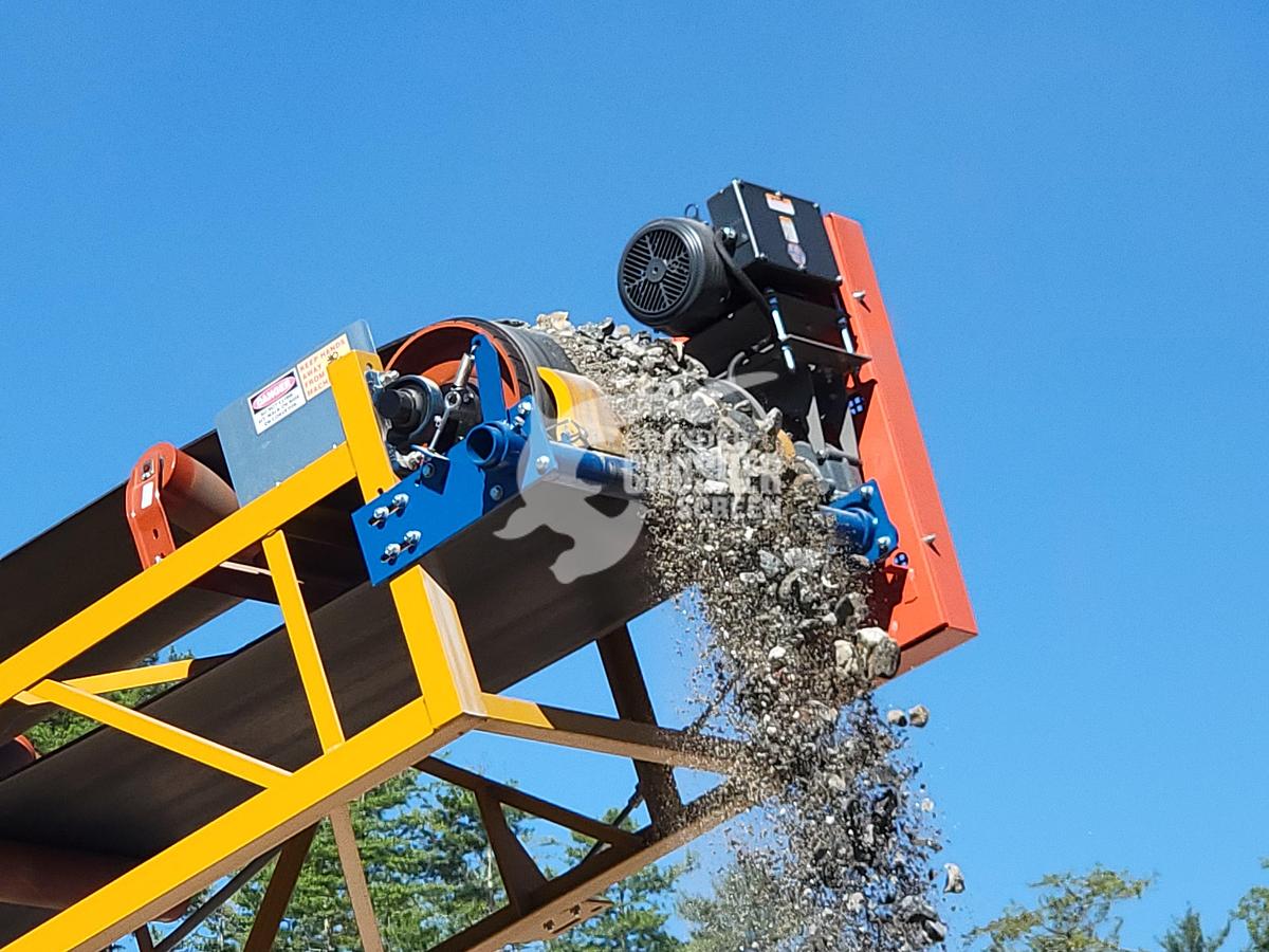 GCS 40' PORTABLE RADIAL STACKING CONVEYOR