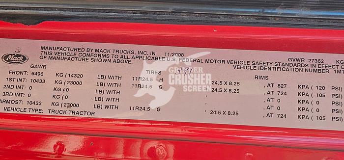 Used 1999-2009 Mark, Kalyn, ITI GU716, SOS-42, 45