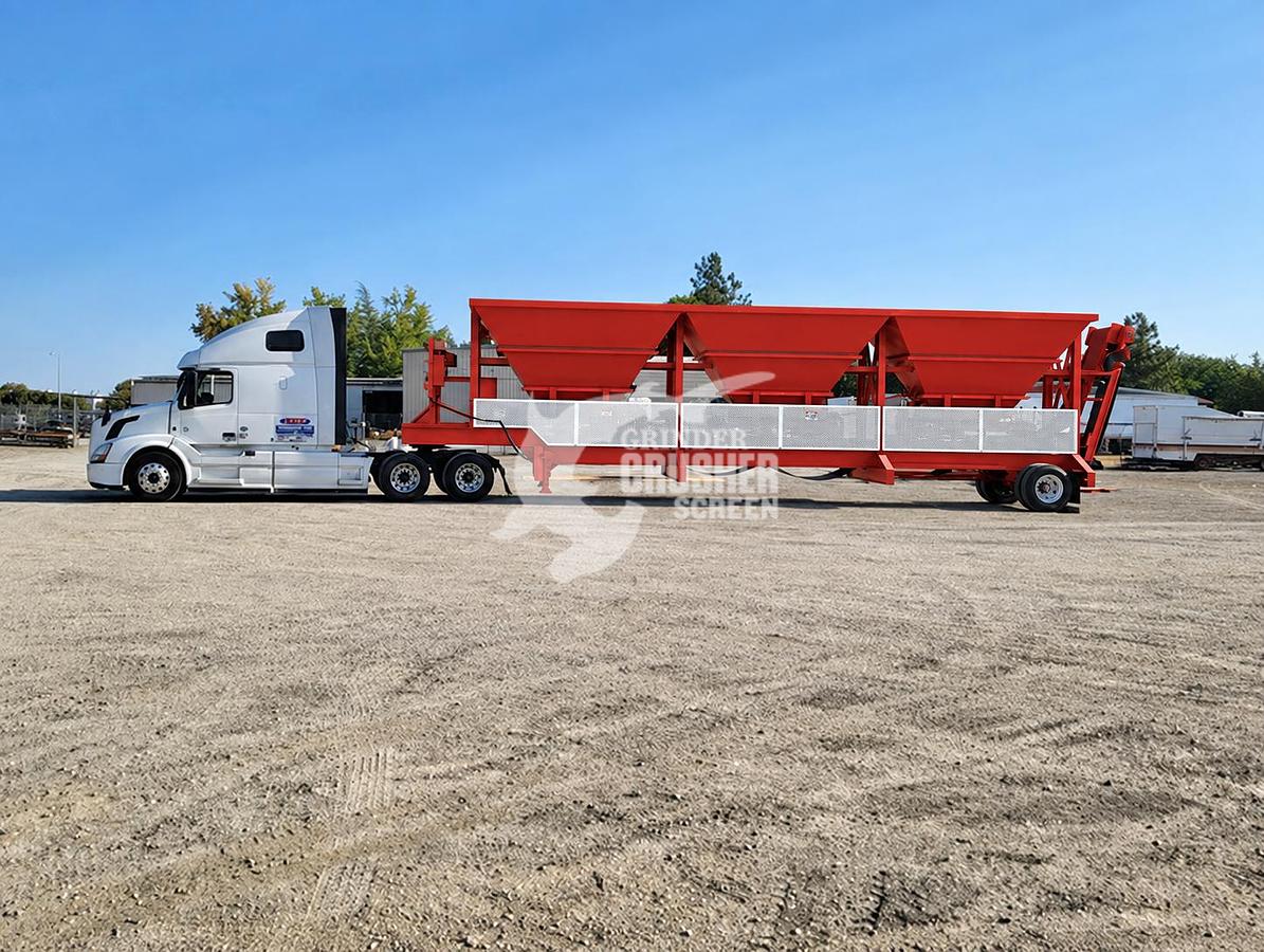 Used NEW ROCK SYSTEMS 108-3P PORTABLE BIN BLENDING HOPPER