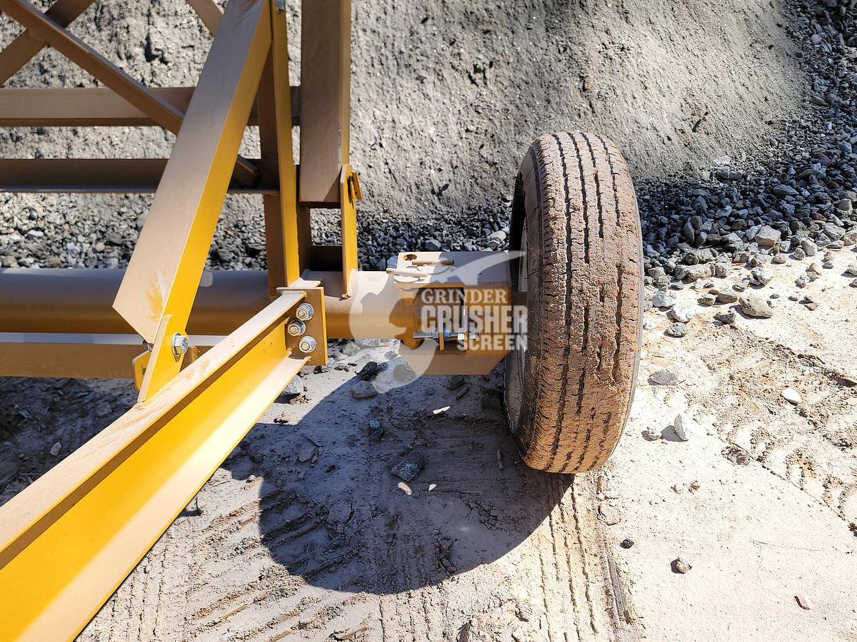 GCS 40' PORTABLE RADIAL STACKING CONVEYOR