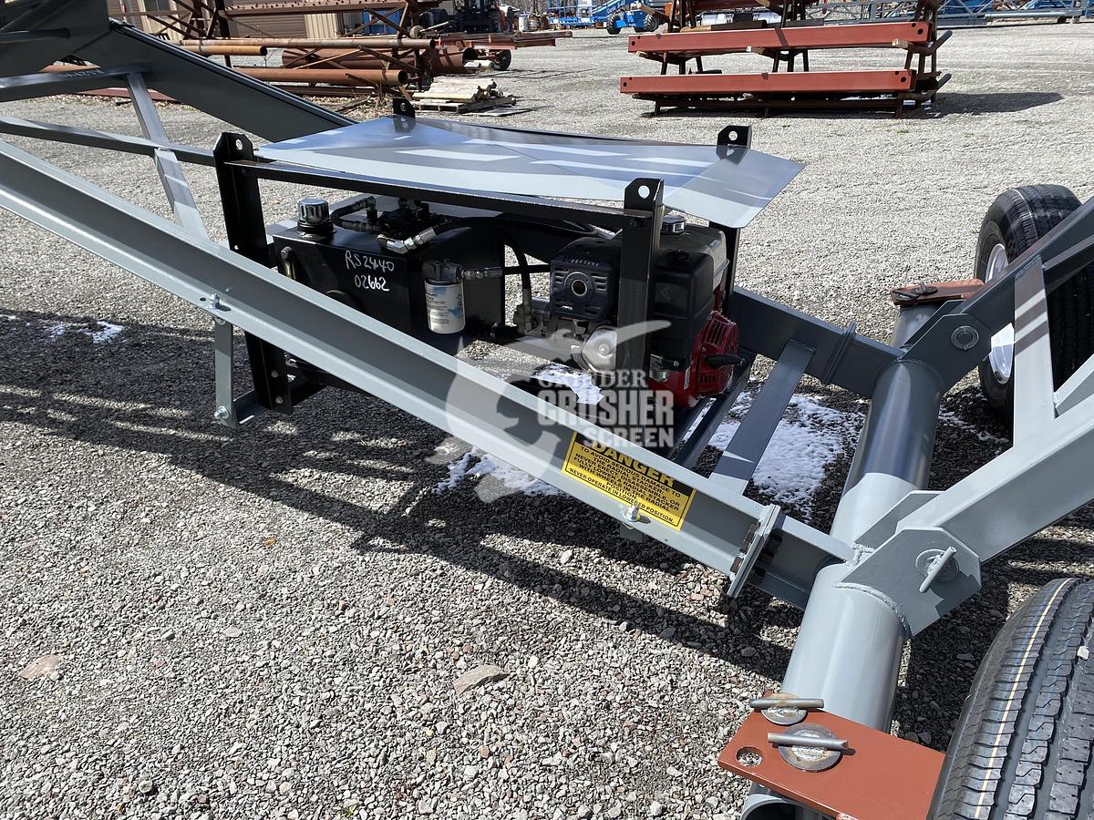 GCS 40' PIT PORTABLE RADIAL STACKING CONVEYOR