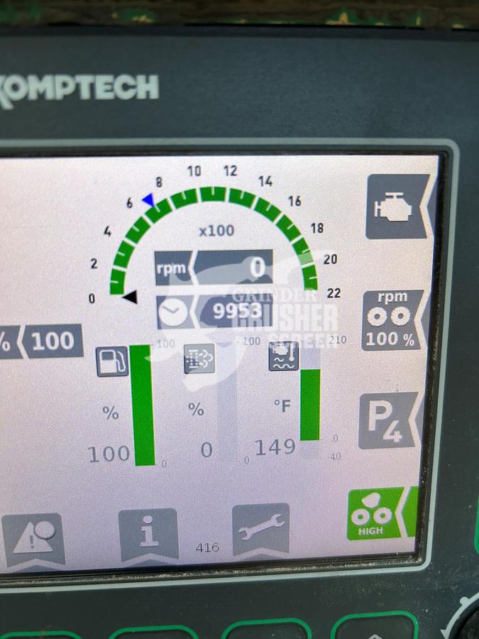 Used 2014 KOMPTECH CRAMBO 6000